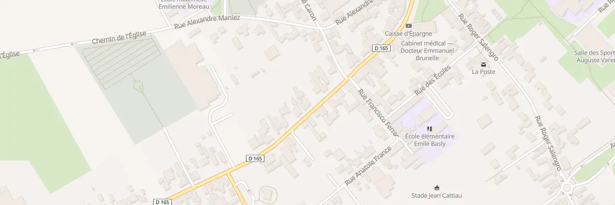 Plan du 34 Rue Conde à Loos-en-Gohelle