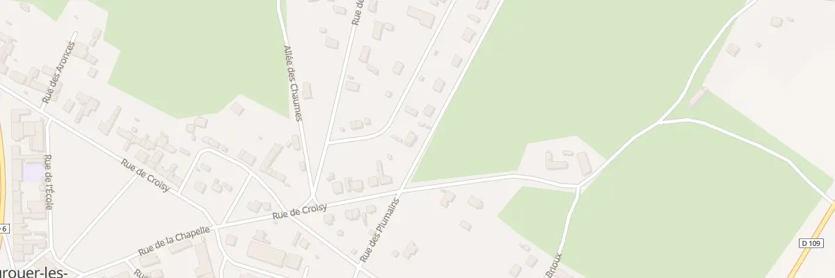 Plan du 2 Rue des Plumains à Ourouer-les-Bourdelins