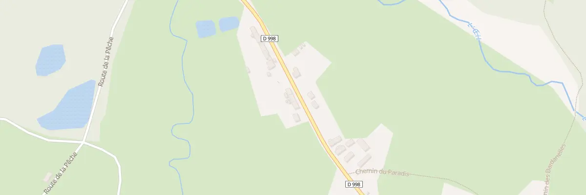Plan du 39 Rte de Commentry à Colombier