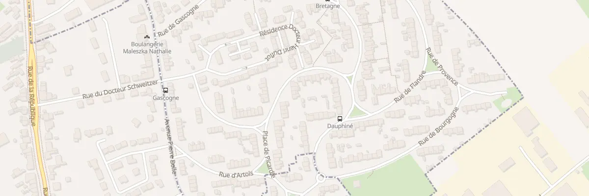 Plan du 34 Rue du Roussillon à Arras
