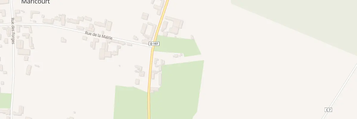 Plan du 8 Rue des Hotteux à Maricourt