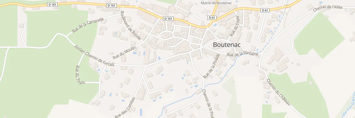 Plan du 15 Rue du Progrés à Boutenac