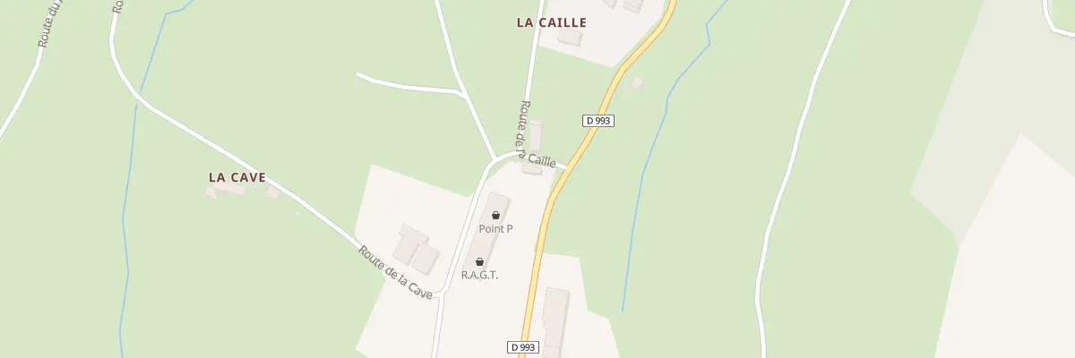 Plan du 42 Rte de la Caille à Salles-Curan