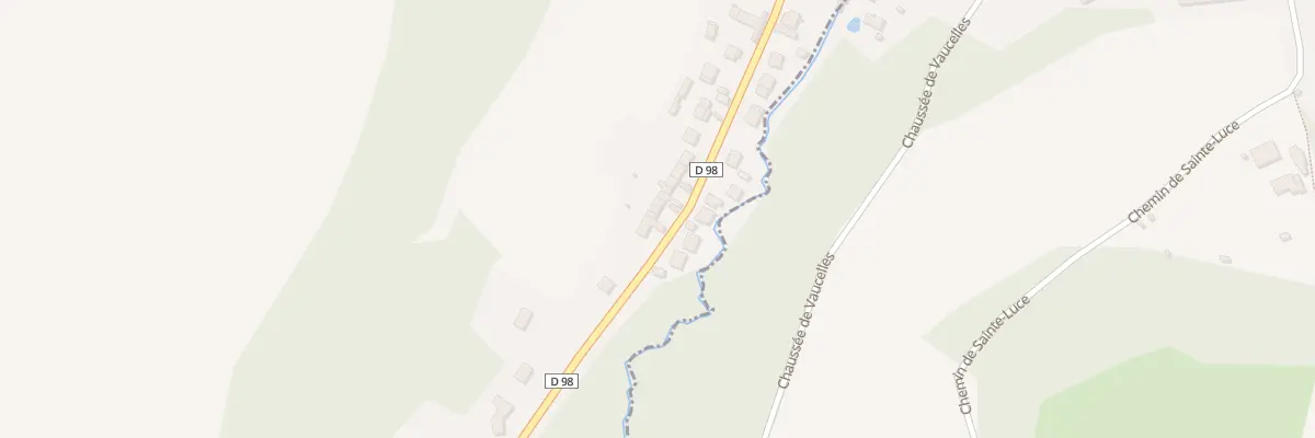 Plan du 78 Gr Grande Rue de Vaucelles à Néry