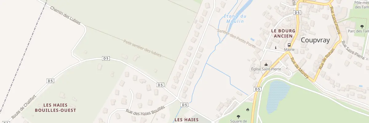 Plan du 22 Rue du Chateau Gaillard à Coupvray