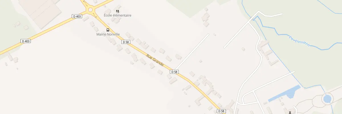 Plan du 30 Rue Grande à Nonville