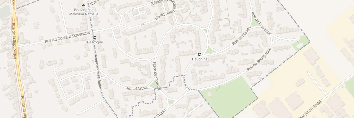 Plan du 11 Rue de Flandre à Arras