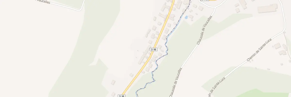 Plan du 62 Gr Grande Rue de Vaucelles à Néry