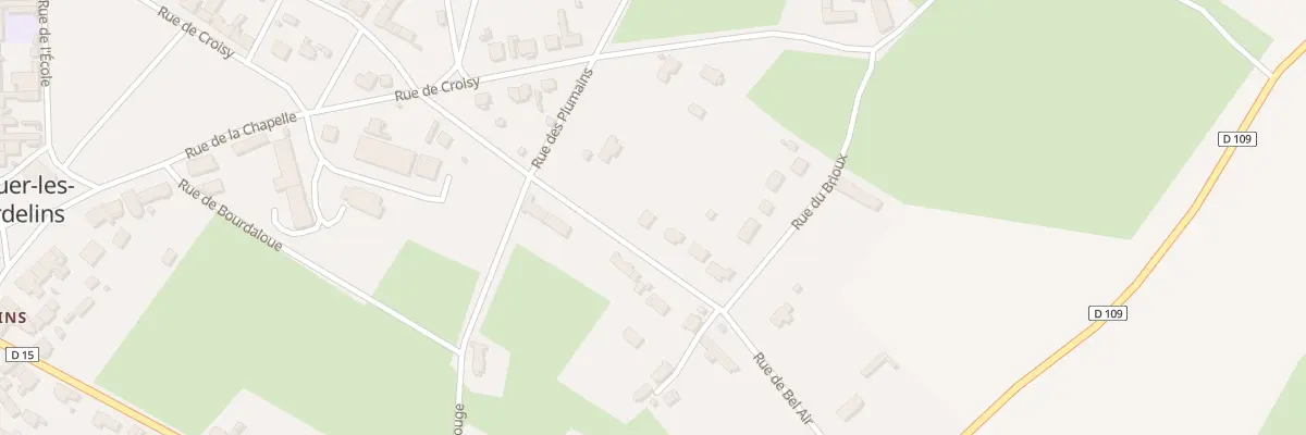 Plan du 2 Rue de Bel Air à Ourouer-les-Bourdelins