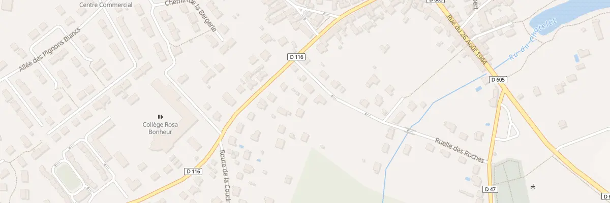 Plan du 33B Rue de Rambouillot au Châtelet-en-Brie