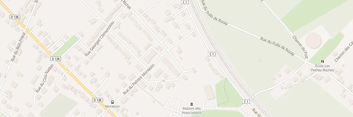 Plan du 11B Rue du Peintre Montezin à Moret-Loing-et-Orvanne