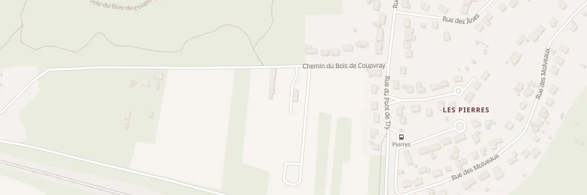 Plan du 5 Che du Bois de Coupvray à Coupvray