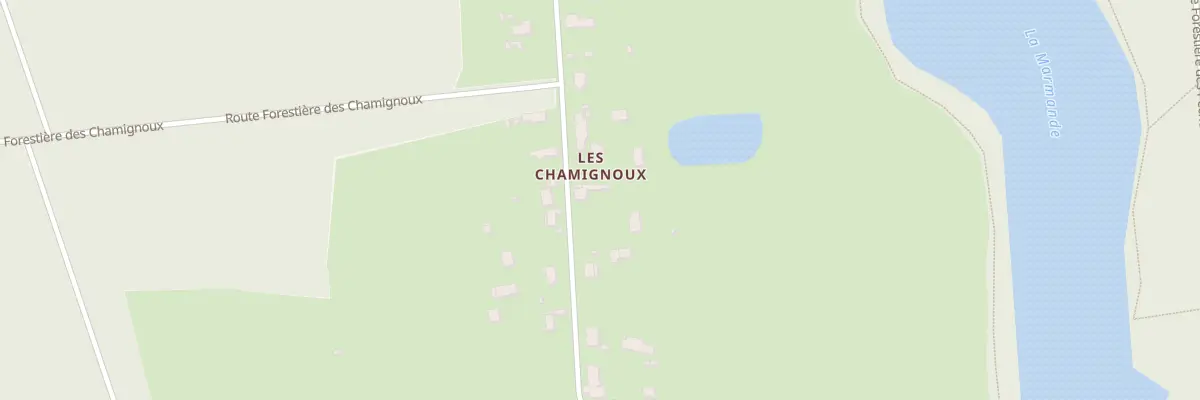 Plan du 5033 Les Chamignoux à Isle-et-Bardais
