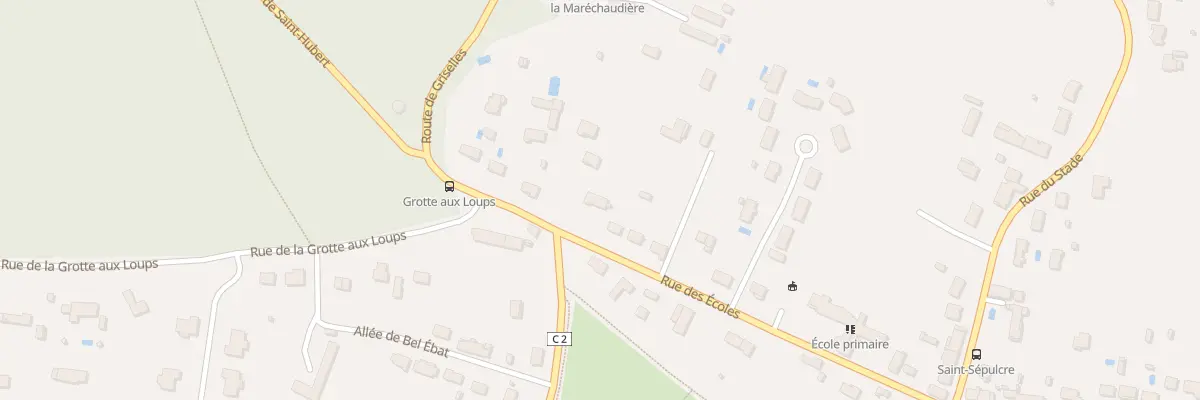 Plan du 318 Rue des Écoles à Paucourt
