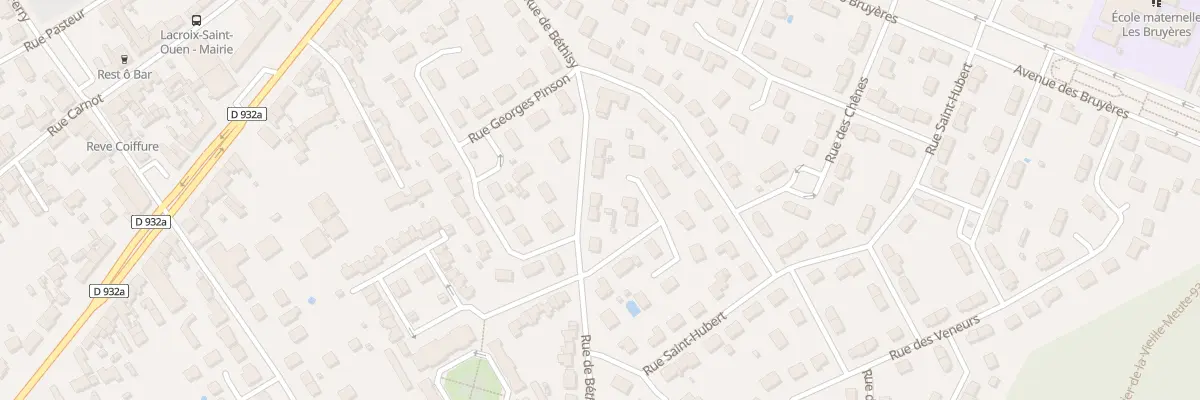 Plan du 261 Rue de Béthisy à Lacroix-Saint-Ouen