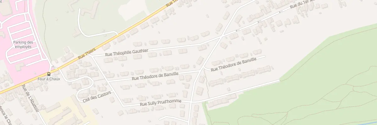 Plan du 23 Rue Theodore de Banville à Liévin