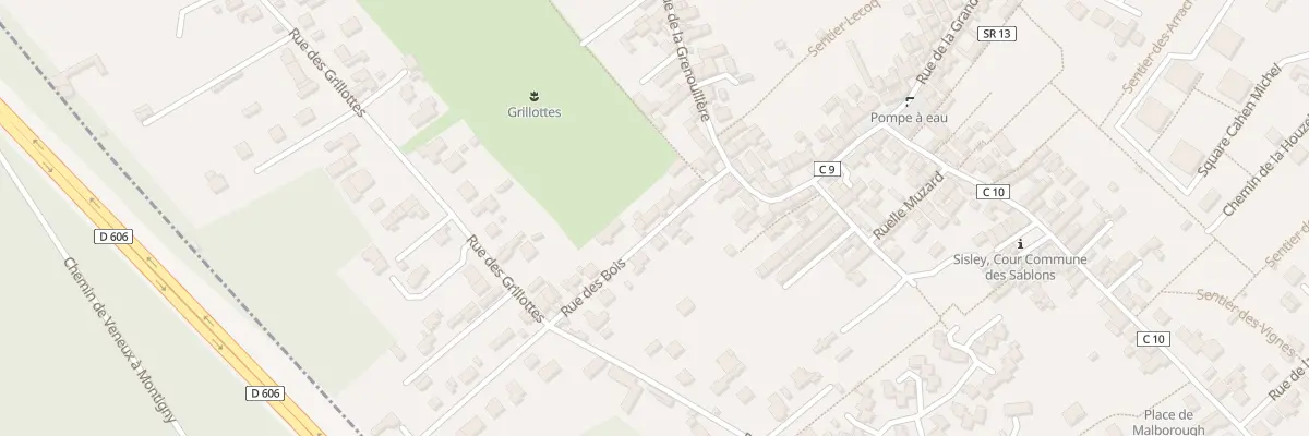 Plan du 12 Rue des Bois à Moret-Loing-et-Orvanne