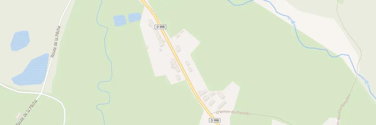 Plan du 32 Rte de Commentry à Colombier
