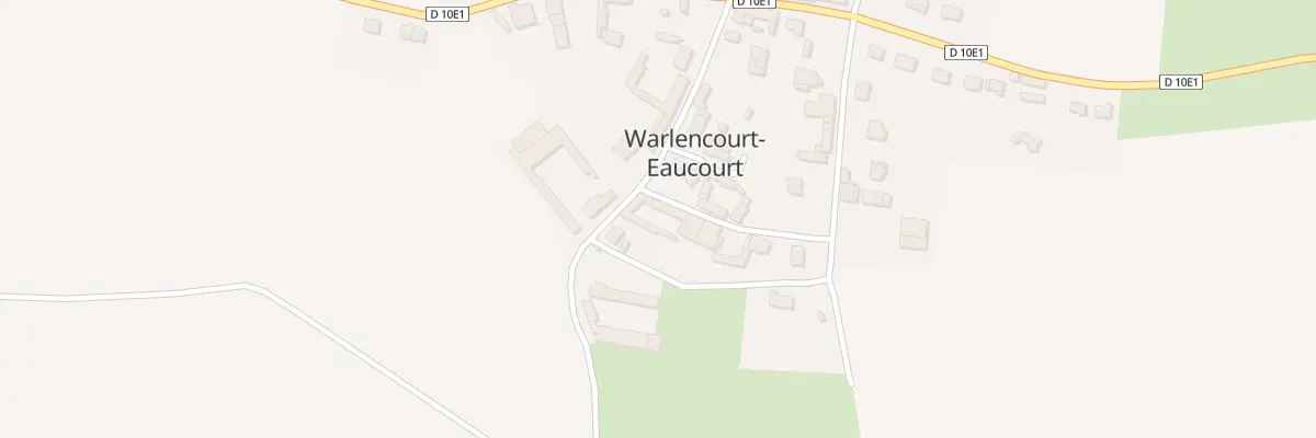 Plan du 1 Rue Neuve à Warlencourt-Eaucourt