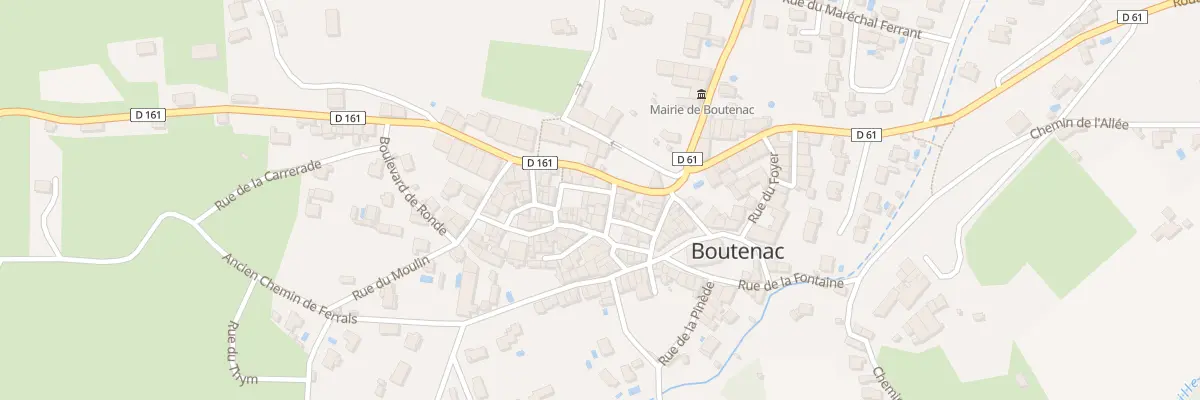 Plan du 9999 Rue du Four à Boutenac