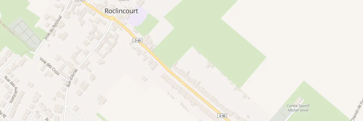 Plan du 13 Rue de Saint-Laurent à Roclincourt