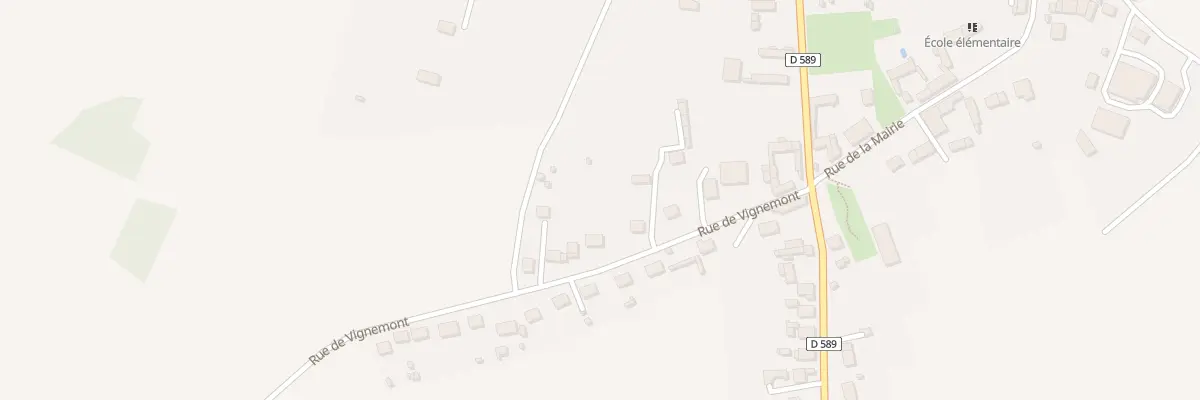 Plan du 16 Rue de Vignemont à Vandélicourt