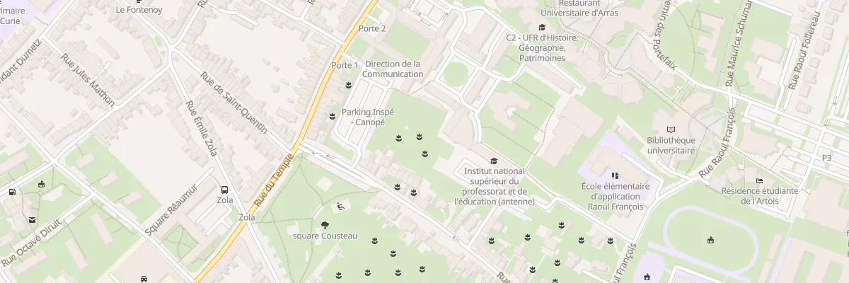 Plan du 17 Rue Bocquet Flochel à Arras