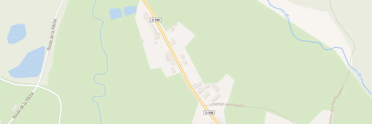 Plan du 30 Rte de Commentry à Colombier
