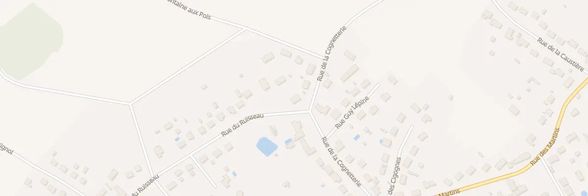 Plan du 755 Rue du Ruisseau à Amilly