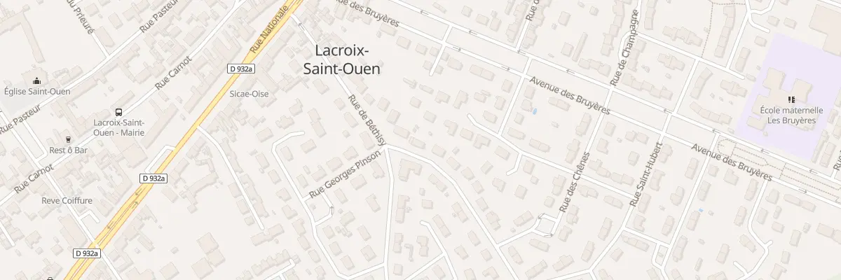 Plan du 3 Rue de la Malmaire à Lacroix-Saint-Ouen