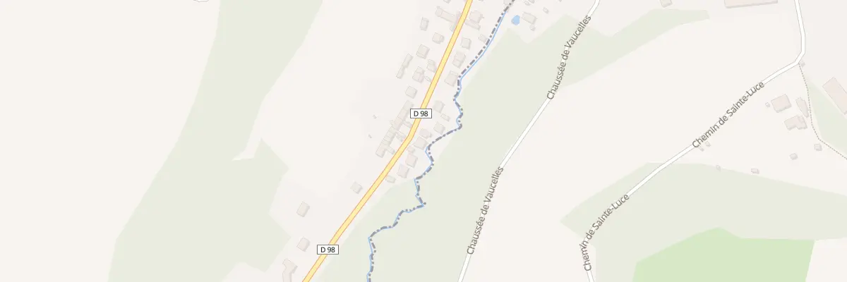 Plan du 37 Grande Rue de Vaucelles à Néry