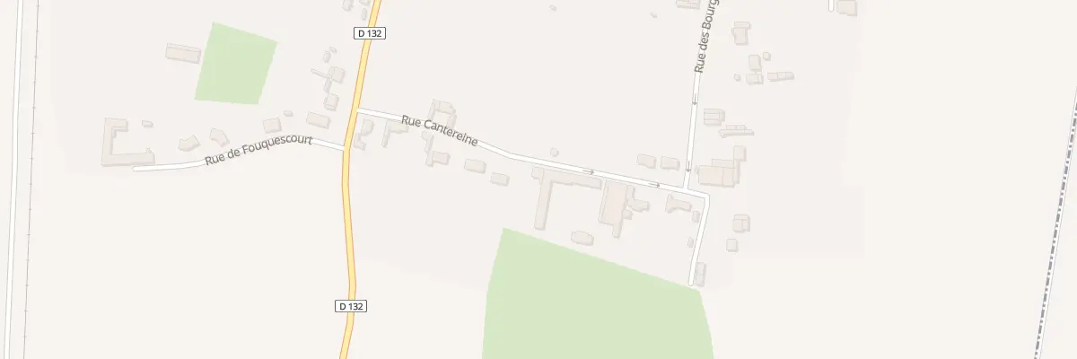 Plan du 7 Rue Cantereine à Hallu