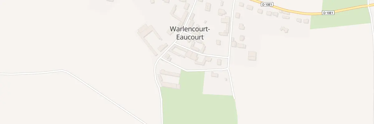 Plan du 1B Rue Neuve à Warlencourt-Eaucourt