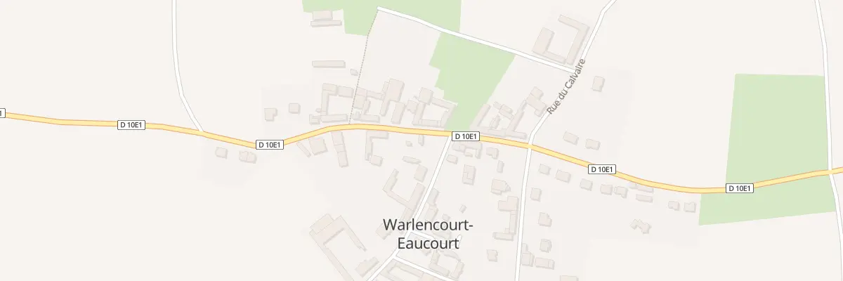 Plan du 11 Rue Saint Maurice à Warlencourt-Eaucourt