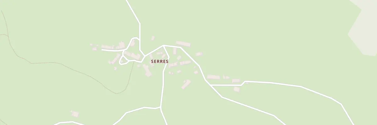 Plan du 3 Serres à Marcenat
