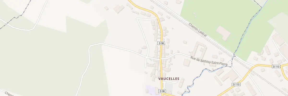 Plan du 1 Imp de Fay Vaucelles à Néry