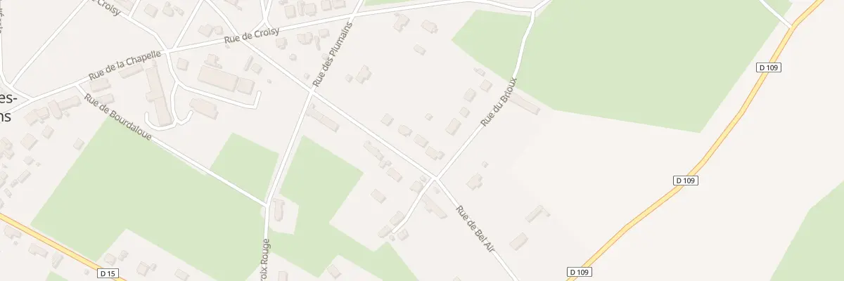 Plan du 6 Rue de Bel Air à Ourouer-les-Bourdelins