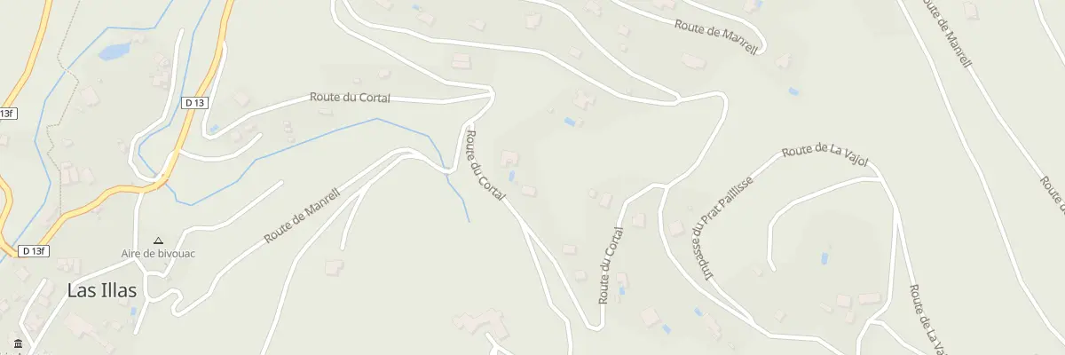 Plan du 51 Rte du Cortal à Maureillas-las-Illas