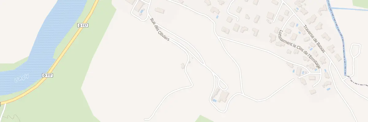 Plan du 8 Rue des Oliviers à Cases-de-Pène
