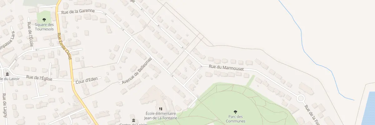 Plan du 32 Rue du Clos d’Orange à Serris