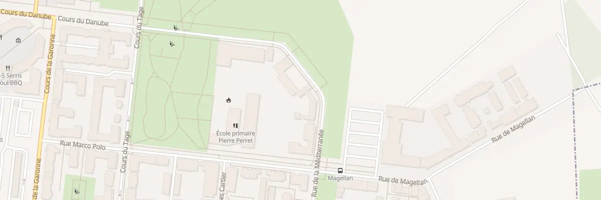 Plan du 9 Rue de la Méditerranée à Serris