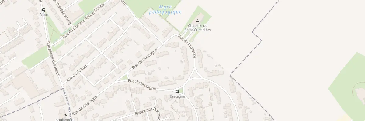 Plan du 10 Rue de Provence à Arras