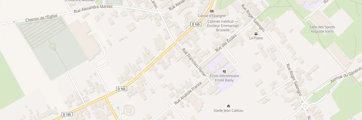 Plan du 23 Rue Conde à Loos-en-Gohelle