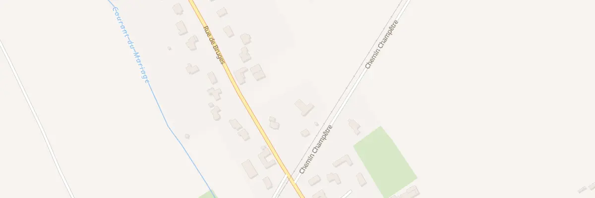 Plan du 947 Rue de Bruges à Sailly-sur-la-Lys