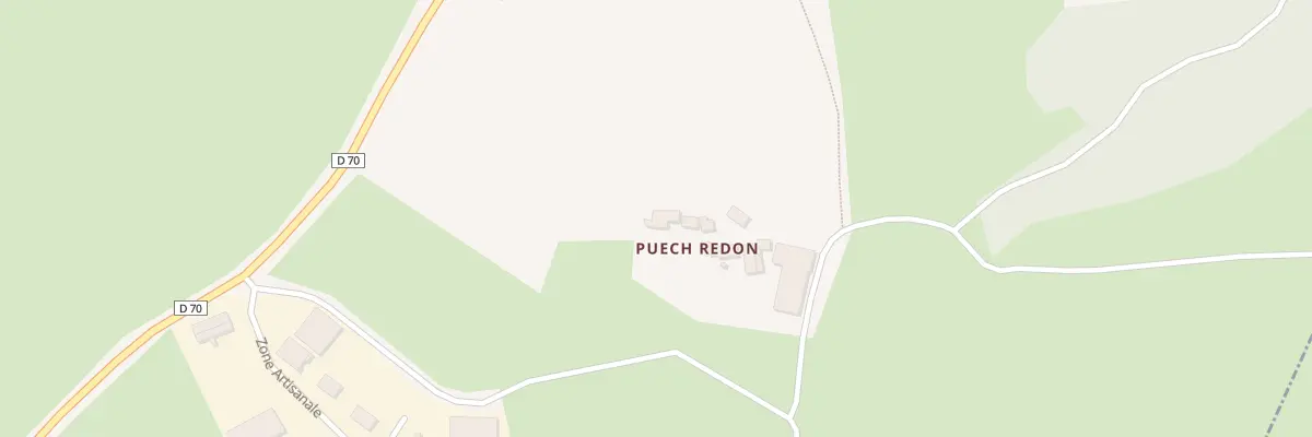 Plan du 6 Puech Redon à Soulages-Bonneval