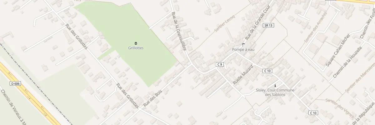 Plan du 2 Rue des Bois à Moret-Loing-et-Orvanne