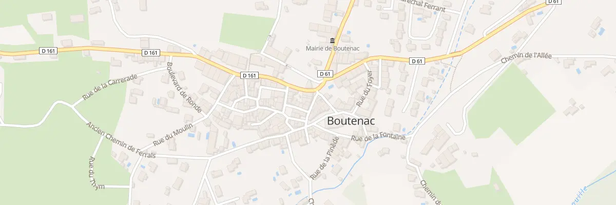 Plan du 6B Rue de la République à Boutenac