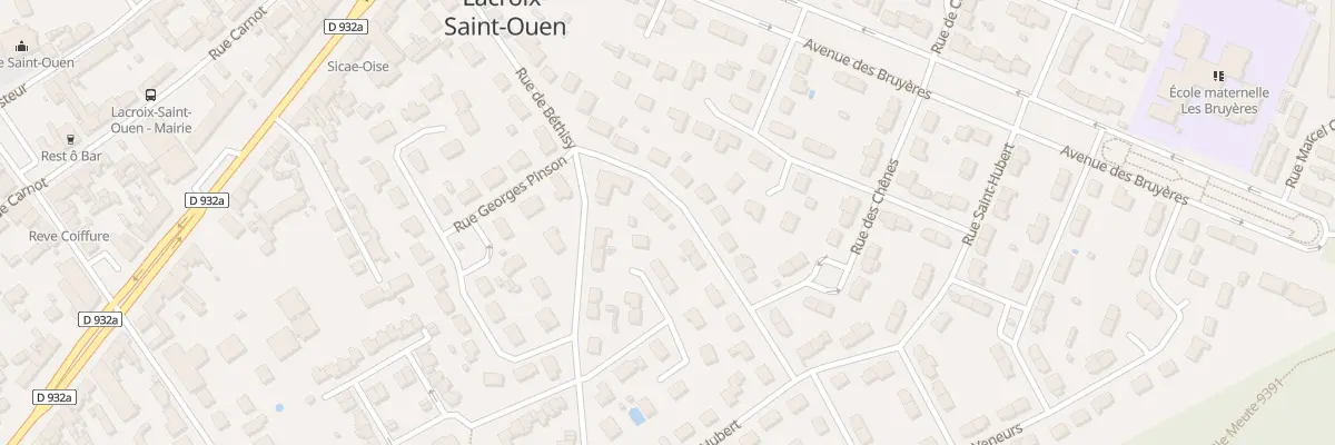 Plan du 6 Rue de la Malmaire à Lacroix-Saint-Ouen