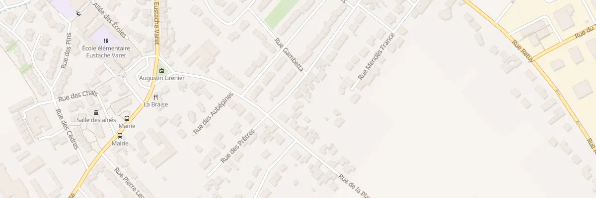 Plan du 67 Rue Jules Ferry à Violaines