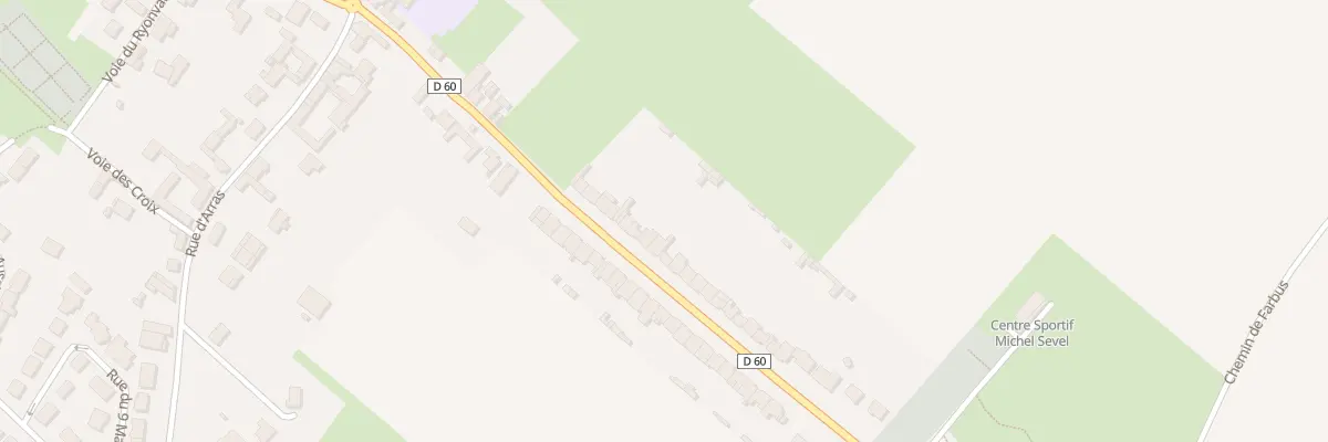 Plan du 25 Rue de Saint-Laurent à Roclincourt